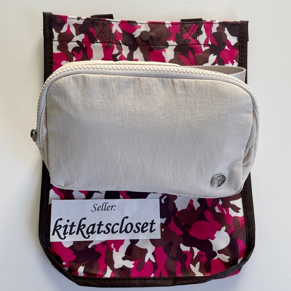 🆕 1L WHITE OPAL - NWT lululemon everywhere belt bag EBB - Picture 1 of 9